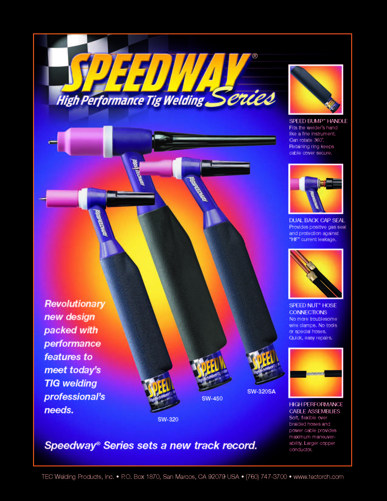 SpeedWay ®  TIG Welding Torches