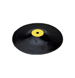 Flexible backing pad with clamping nut M14